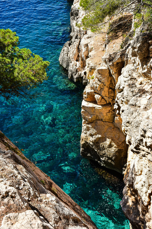 Calanque aux eaux turquoises - Parc national des Calanques