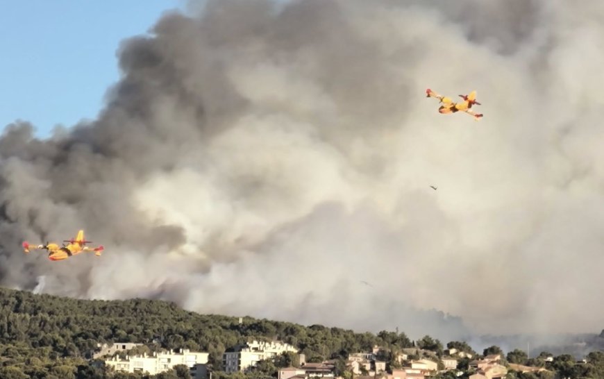 Incendie majeur à Martigues : un feu de forêt mobilise plus de 800 pompiers